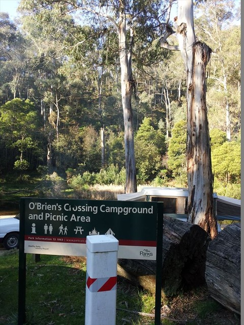 メルボルンのハイキングスポット「O'Brien's Crossing Campground and Picnic Area」