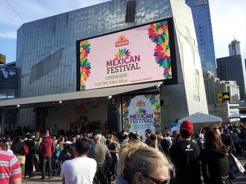 メルボルンのメキシカンフェスティバル