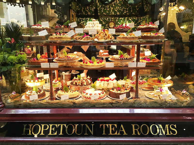 メルボルンのカフェ「HOPETOUN TEA ROOMS」